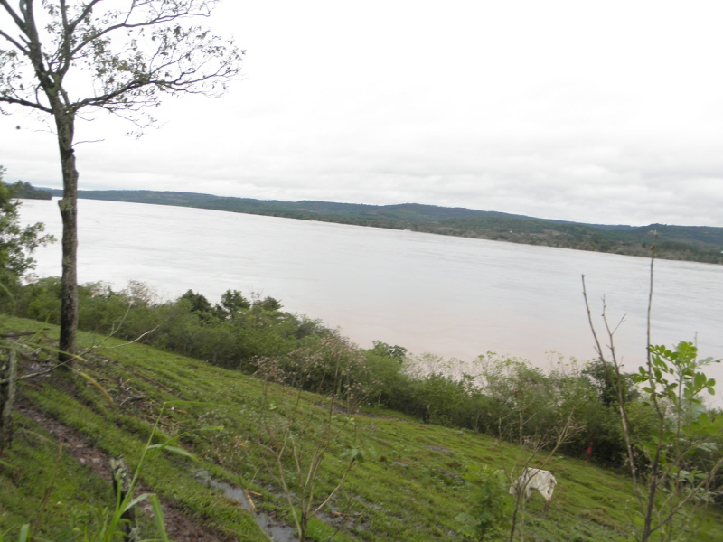 Rio Uruguai está baixando!